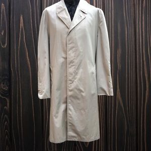 Hart Schaffner & Marx Tan Raincoat mens 44L